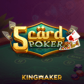 5 Card Poker lucky taya